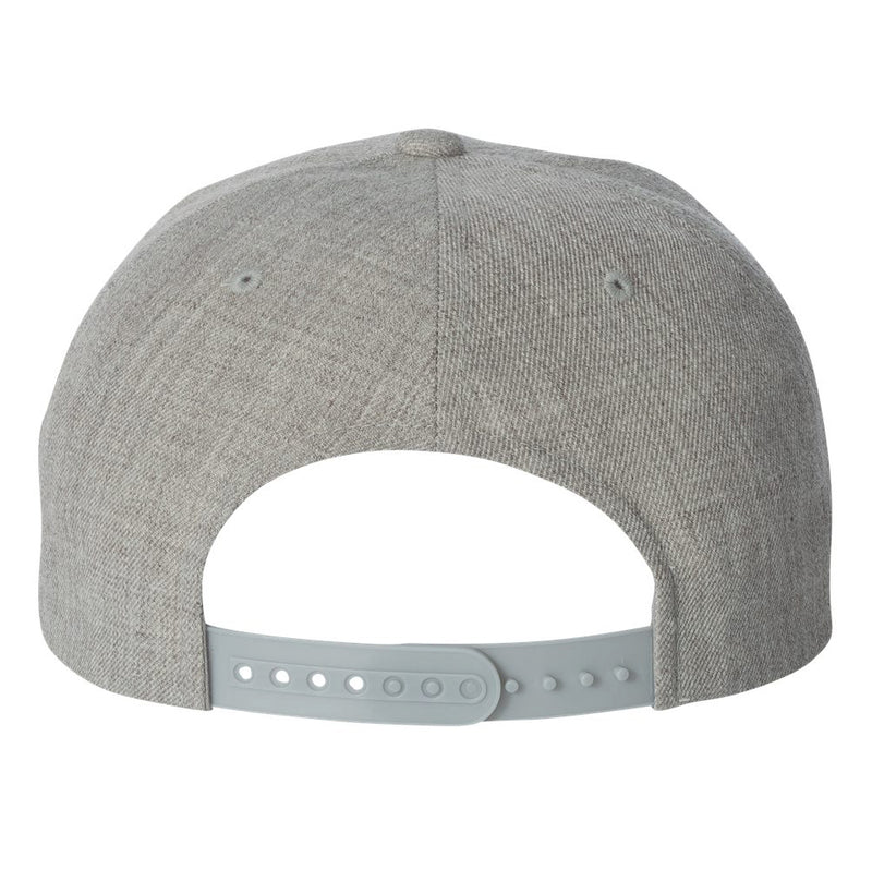 Flat Bill Hats | Heather Gray Hat | Gas and Grit