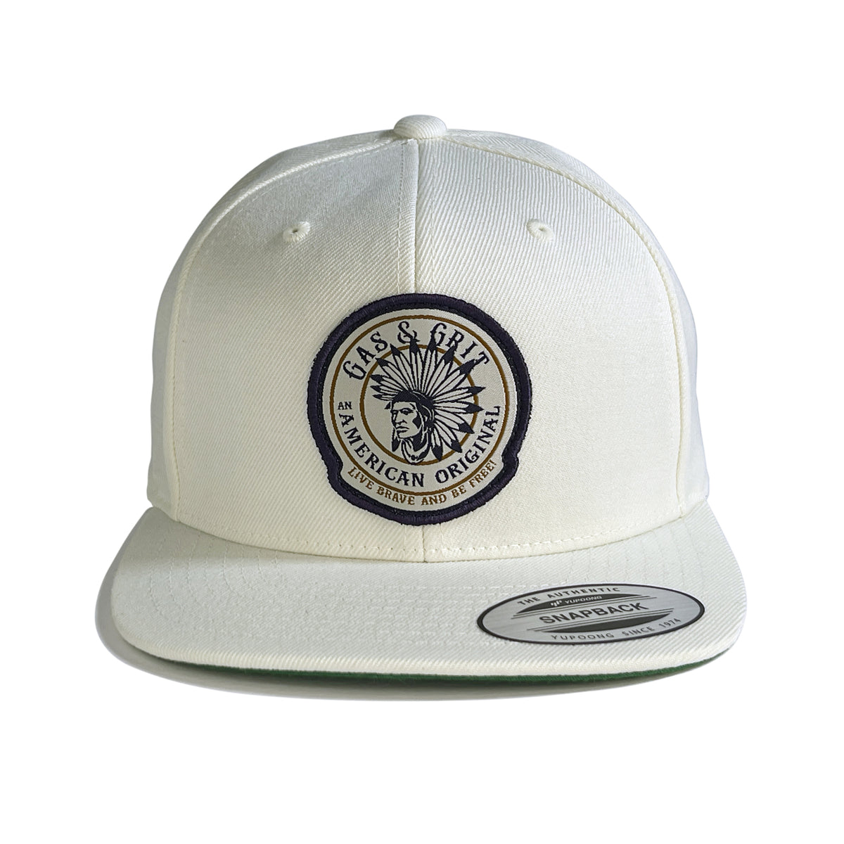 White Trucker Cap | Retro Trucker Cap | Gas and Grit