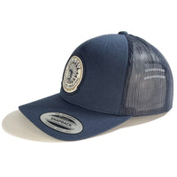 Navy Blue Trucker Hat | Navy Mesh Hat | Gas and Grit