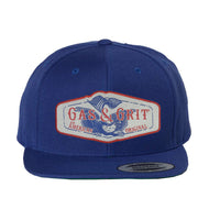 American Eagle Large Patch Royal Blue Hat