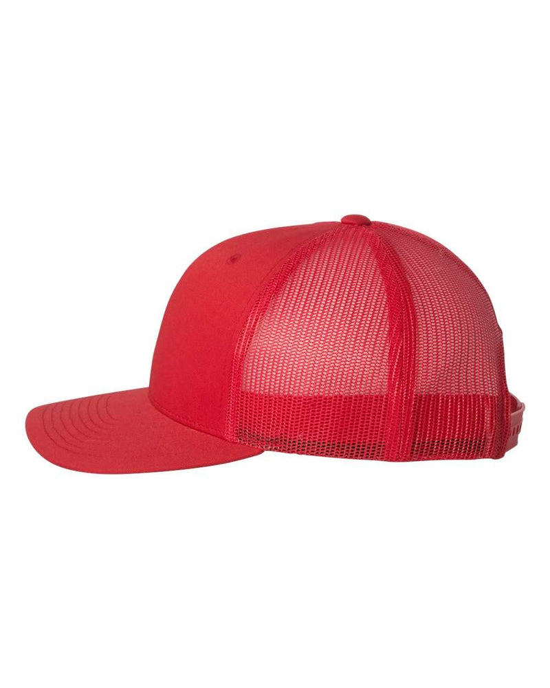 American Eagle Large Patch Heather Red/Red Mesh Back Hat